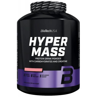 Masa musculara Biotech Hyper Mass Strawberry 2270g