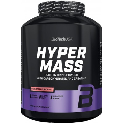 Masa musculara Biotech Hyper Mass Strawberry 4000g