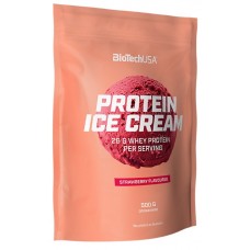 Mix pentru deserturi Biotech Protein Ice Cream Strawberry 500g