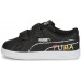 Ghete pentru copii Puma Smash V2 Home School V Inf Puma Black/White/Sunset Glow/Nitro Blue/Sun Stream 20