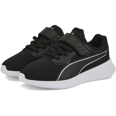 Adidași pentru copii Puma Transport Ac+ Ps Puma Black/White 27.5