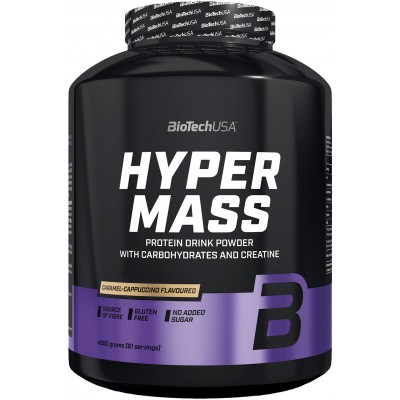 Гейнер Biotech Hyper Mass Caramel & Capuccino 4000g