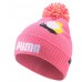 Шапка Puma Small World Pom Beanie Sunset Pink