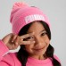 Шапка Puma Small World Pom Beanie Sunset Pink