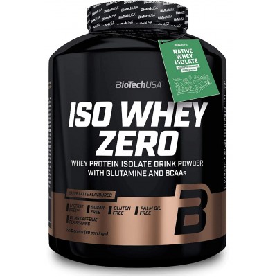 Proteină Biotech Iso Whey Zero Caffe Latte 2270g