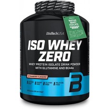 Proteină Biotech Iso Whey Zero Strawberry 2270g