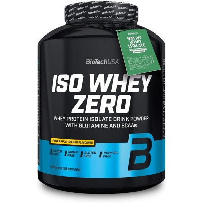 Протеин Biotech Iso Whey Zero Pineapple & Mango 2270g