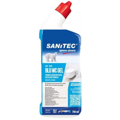 Detergent pentru obiecte sanitare Sanidet Blu WC 750ml (SD1940)