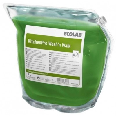 Средство для ухода за полом Ecolab KitchenPro Wash'n Walk 2L (9081930)