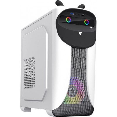 Корпус GameMax Cute OWL Black/White