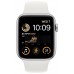 Smartwatch Apple Watch SE 44mm Aluminum Case with White Sport Band Silver (MNK23)