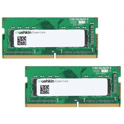 Оперативная память Mushkin Essentials 16Gb DDR4-3200MHz SODIMM Kit (MES4S320NF8GX2)