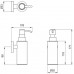 Дозатор жидкого мыла VOLLE Ronda (2535.230201)