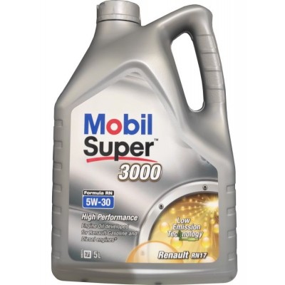 Моторное масло Mobil Super 3000 Formula RN 5W-30 5L