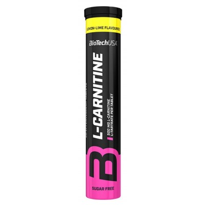 Жиросжигатель Biotech L-Carnitine 500mg Lemon & Lime 20tab