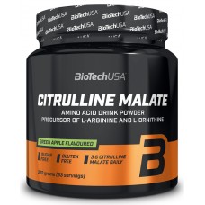 Complex pre-antrenament Biotech Citrulline Malate Green Apple 300g