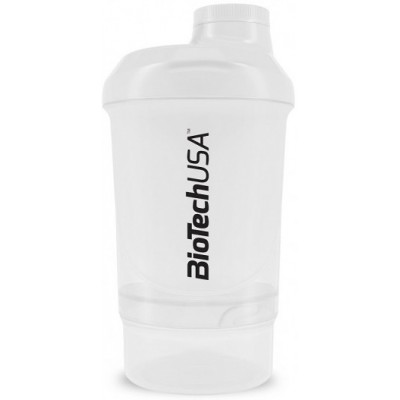 Шейкер для спортивного питания Biotech Nano Shaker White 300ml