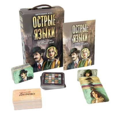 Настольная игра Strateg Острые языки (30950)