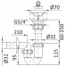 Сифон для биде Imprese SWB000365032