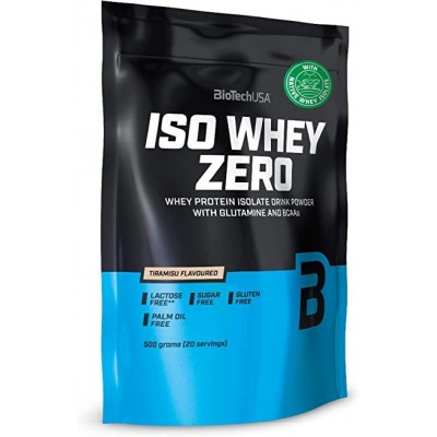 Proteină Biotech Iso Whey Zero Tiramisu 500g