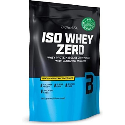 Proteină Biotech Iso Whey Zero Lemon Cheesecake 500g