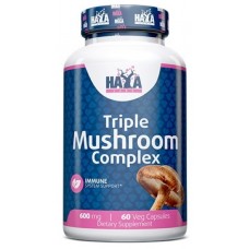 Специальные добавки Haya Labs Triple Mushroom Complex 60cap