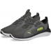 Adidași pentru bărbați Puma Better Foam Emerge Street Castlerock/Lime Squeeze 42.5