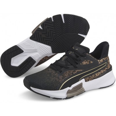 Adidași pentru damă Puma Pwrframe Tr Safari Glam Wns Puma Black/Desert Tan 41