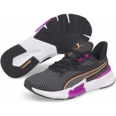 Adidași pentru damă Puma Pwrframe Tr Wns Puma Black/Deep Orchid/Neon Citrus 36