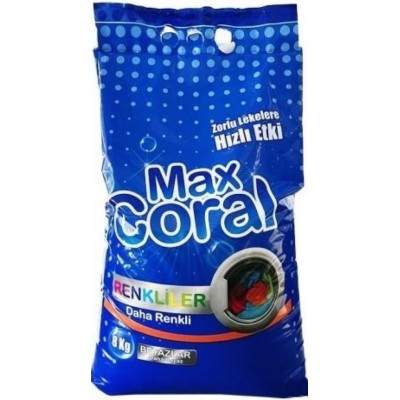 Detergent pudră Max Coral White and Color 8kg