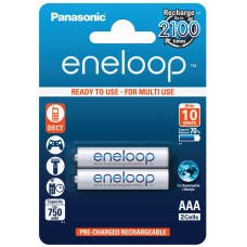 Аккумулятор Panasonic Eneloop AAA 2pcs (BK-4MCCE/2BE)