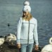 Шапка Kama Knitted A147 White