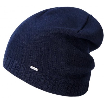 Căciulă Kama Knitted A167 Navy