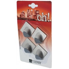 Suport prosop Bisk Trendy Diamond 05716 4pcs