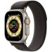 Smartwatch Apple Watch Ultra GPS + Cellular 49mm Titanium Case with Trail Loop S/M - Black/Grey (MQFW3)