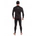 Мужской термокомплект Rough Radical Edge Man Black 2XL