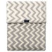 Plapumă pentru bebeluși Womar Zaffiro Zigzag Grey/White 75х100