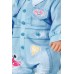 Haine pentru păpuși Zapf Baby Born Deluxe Jeans Overall (832592)