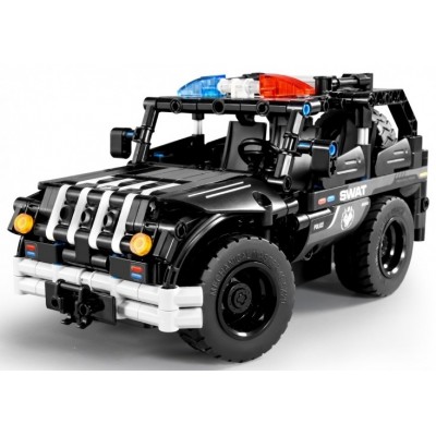 Set de construcție XTech 2in1 Police Car R/C 4CH 355pcs (8026)