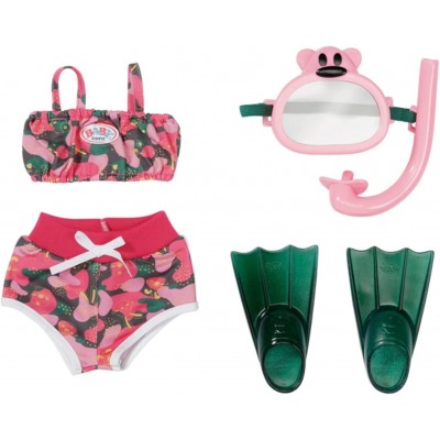 Haine si accesorii pentru păpuși Zapf Baby Born Weekend Deluxe Snorkeling (832806)