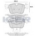 Set placute frână ICER 182166