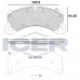 Set placute frână ICER 182206