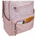 Rucsac pentru oraș Caselogic Uplink BP White Floral/Zephyr Pink