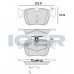 Set placute frână ICER 182410