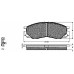 Set placute frână ICER 141234