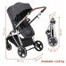 Carucior BabyGo 3in1 Halime Grey (74122)