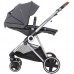 Carucior BabyGo 3in1 Halime Grey (74112)