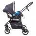 Carucior BabyGo 3in1 Style Black (6323)