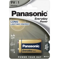 Батарейка Panasonic Everyday Power 1pcs (6LR61REE/1BR)