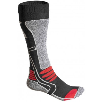 Șosete pentru dame F-Lite Motorcycling High Women Black/ Red 35-38